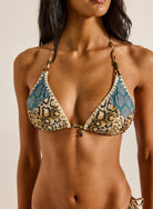 Tigerlily Tigerlily Jungle Tara Triangle Bikini Top Tigerlily Jungle Tara Triangle Bikini Top Splash Swimwear Bikini Tops