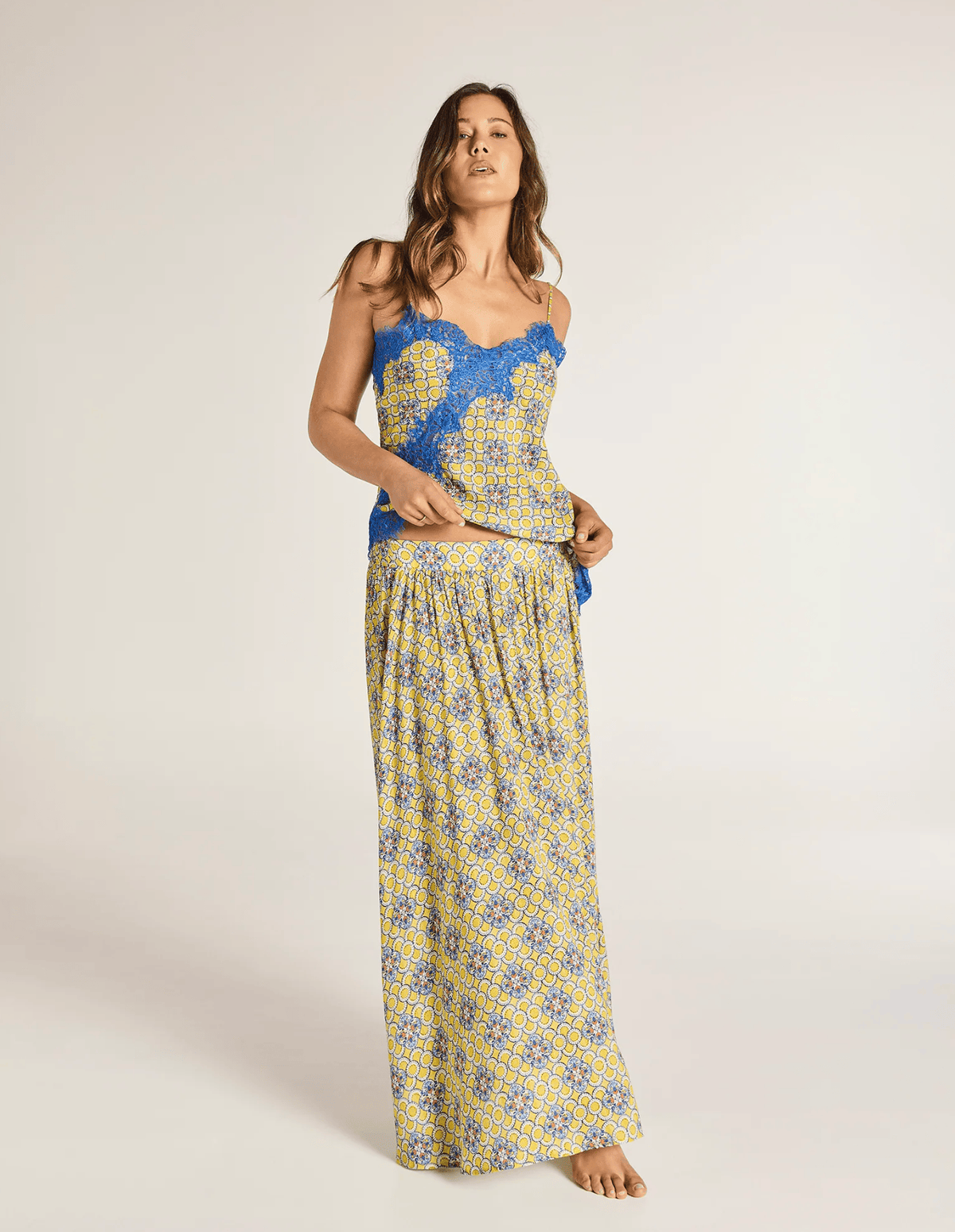 Tigerlily Tigerlily Navagio Abigail Maxi Skirt Tigerlily Navagio Abigail Maxi Skirt Splash Swimwear Skirts