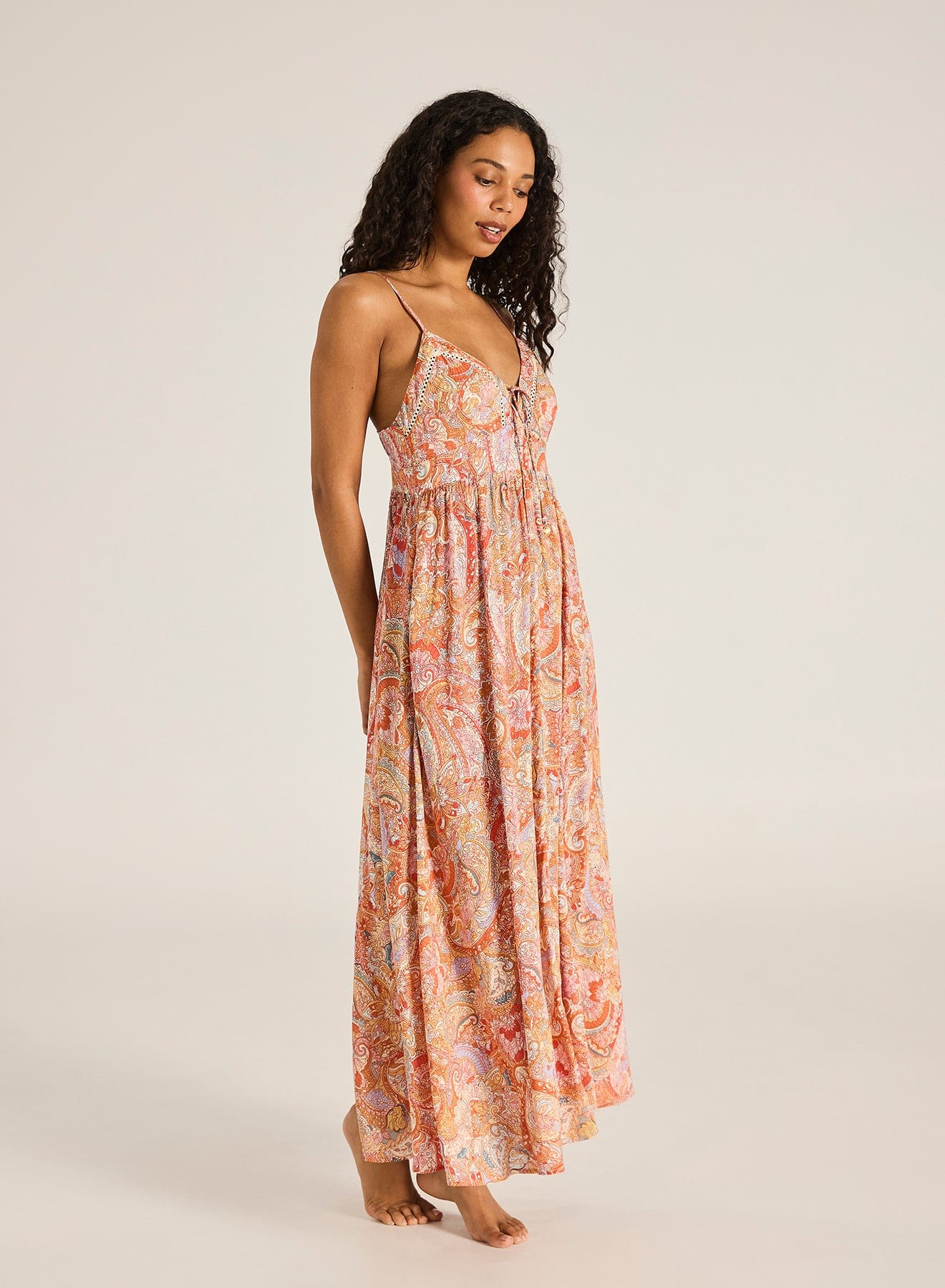 Tigerlily Tigerlily Pashmina Teja Maxi Dress Tigerlily Pashmina Teja Maxi Dress Splash Swimwear Dresses