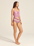 Tigerlily Tigerlily Utopia Irie Top - Orchid Tigerlily Utopia Irie Top - Orchid Splash Swimwear