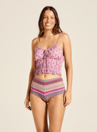 Tigerlily Tigerlily Utopia Irie Top - Orchid Tigerlily Utopia Irie Top - Orchid Splash Swimwear