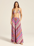Tigerlily Tigerlily Utopia Sabina Pant - Utopia Stripe Tigerlily Utopia Sabina Pant - Utopia Stripe Splash Swimwear Bikini Tops