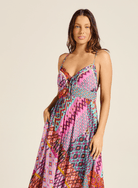 Tigerlily Tigerlily Utopia Teja Maxi Dress - Utopia Patch Tigerlily Utopia Teja Maxi Dress - Utopia Patch Splash Swimwear