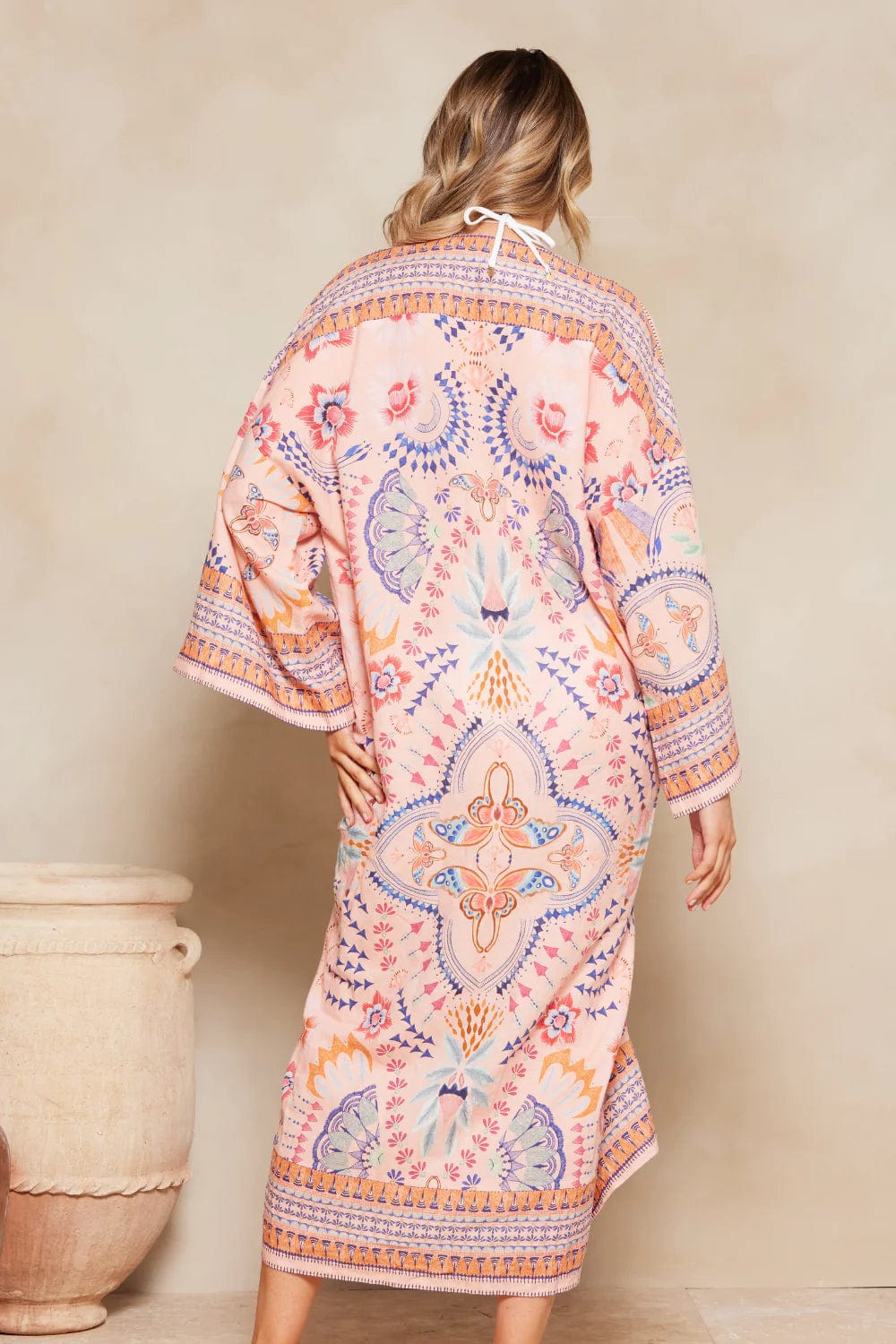 Tigerlily Wandering Folk Alegra Kaftan - Rosa Wandering Folk Alegra Kaftan - Rosa Tigerlily Splash Swimwear Kaftans