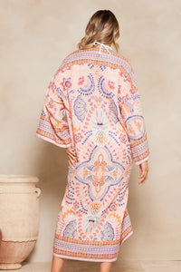 Tigerlily Wandering Folk Alegra Kaftan - Rosa Wandering Folk Alegra Kaftan - Rosa Tigerlily Splash Swimwear Kaftans