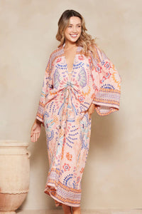 Tigerlily Wandering Folk Alegra Kaftan - Rosa Wandering Folk Alegra Kaftan - Rosa Tigerlily Splash Swimwear Kaftans