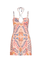 Tigerlily Wandering Folk Olive Mini Dress - Rosa Tigerlily Wandering Folk Olive Mini Dress - Rosa  Splash Swimwear Dresses