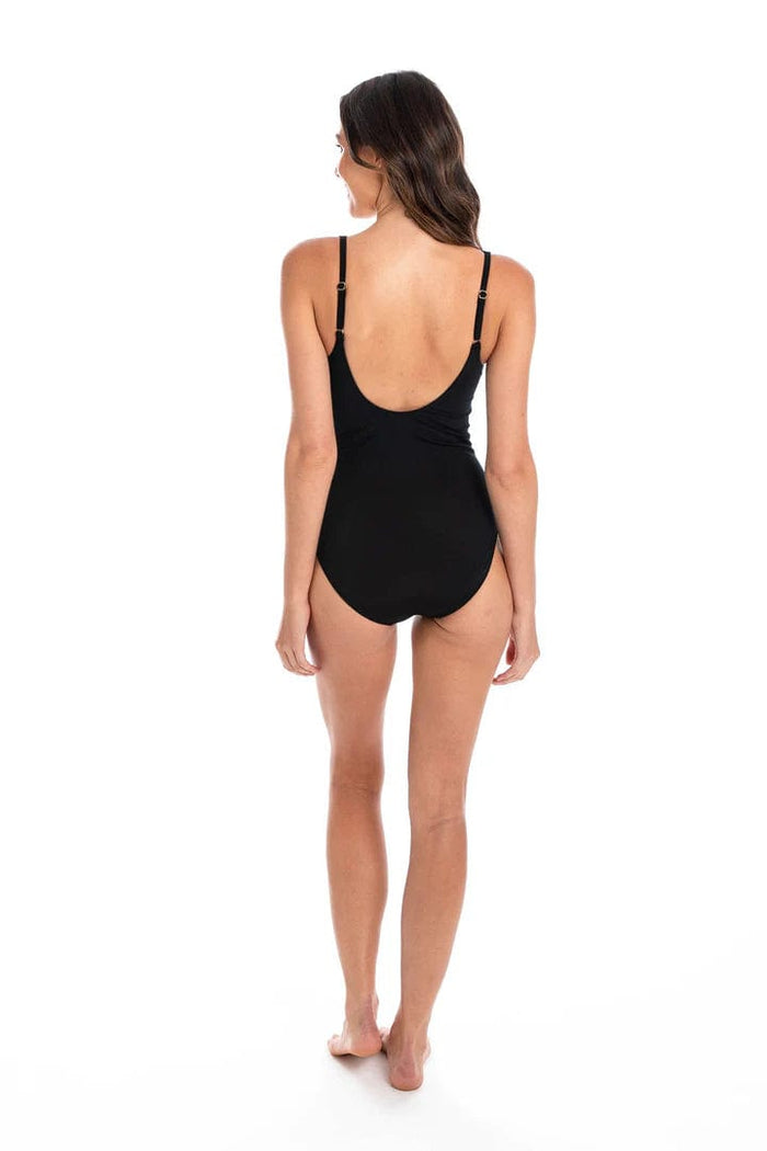 TOGS Cross Over Chlorine Resistant One Piece Swimsuit TOGS Cross Over Chlorine Resistant One Piece Swimsuit Splash Swimwear One Pieces