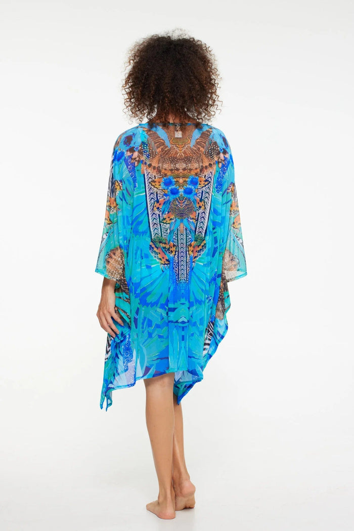 TOGS Florence Mesh Kaftan TOGS Florence Mesh Kaftan Splash Swimwear Dresses