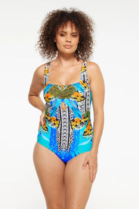 TOGS Florence Square Neck TOGS Florence Square Neck Splash Swimwear One Pieces