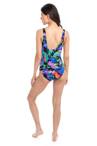 TOGS Hermes Surplice One Piece Swimsuit TOGS Hermes Surplice One Piece Swimsuit Splash Swimwear One Pieces