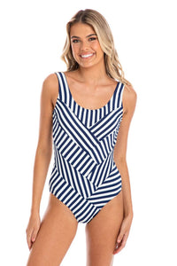 TOGS Portsea Patchwork One Piece Swimsut TOGS Portsea Patchwork One Piece Swimsut Splash Swimwear