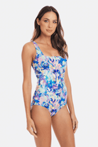 TOGS Togs Acadia Square Neck Chlorine Resistant One Piece Togs Acadia Square Neck Chlorine Resistant One Piece Splash Swimwear
