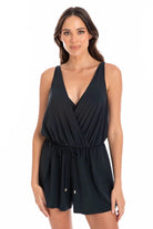 TOGS Togs Black Romper Togs Black Romper Splash Swimwear