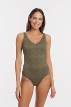 TOGS Togs Chiseled V Neck Plunge One Piece Togs Chiseled V Neck Plunge One Piece Splash Swimwear One Piece