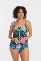 TOGS Togs Gaia Tankini A-Line Set Togs Gaia Tankini A-Line Set Splash Swimwear Tankini Tops
