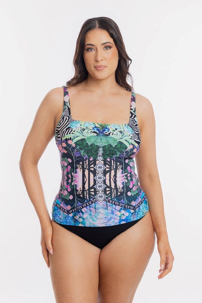 TOGS Togs Gaia Tankini Square Set Togs Gaia Tankini Square Set Splash Swimwear Tankini Tops