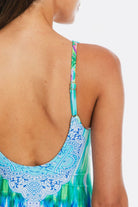 TOGS Togs Granada V Neck Plunge Togs Granada V Neck Plunge Splash Swimwear