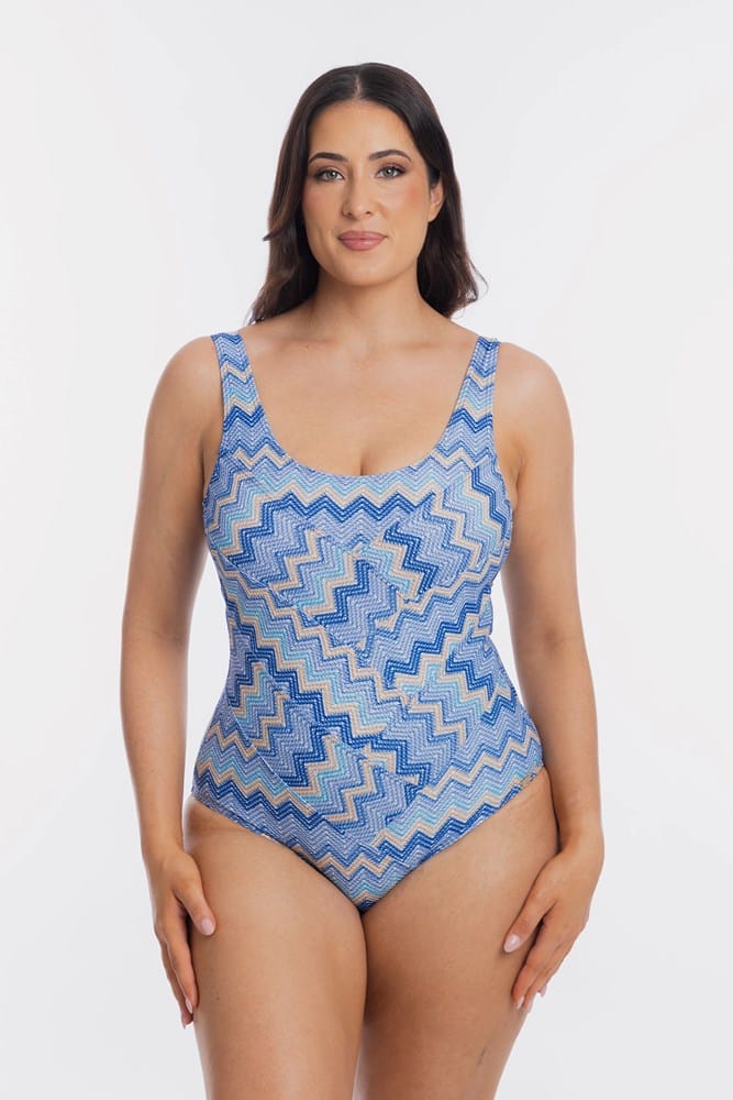 TOGS Togs Kirra Patchwork One Piece Togs Kirra Patchwork One Piece Splash Swimwear One Piece