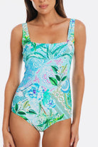 TOGS Togs Lucca Square Neck Togs Lucca Square Neck Splash Swimwear