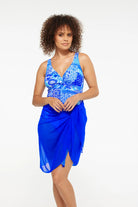 TOGS Togs Mesh Sarong Pareo SC13TH-COBALT-OS Togs Mesh Sarong Pareo Splash Swimwear Sarongs Cobalt / OS 9350253009949