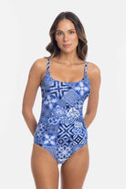 TOGS Togs Oahu Scoop Pleated Chlorine Resistant One Piece Togs Oahu Scoop Pleated Chlorine Resistant One Piece Splash Swimwear One Piece