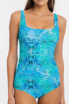 TOGS Togs Ulysses Square Binding One Piece Togs Ulysses Square Binding One Piece Splash Swimwear One Piece