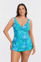 TOGS Togs Ulysses Swimdress Twist Togs Ulysses Swimdress Twist Splash Swimwear Swim Dress