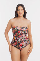 TOGS Togs Valencia Bandeau One Piece Togs Valencia Bandeau One Piece Splash Swimwear One Piece