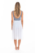 TOGS Togs White Mesh Frill Skirt Togs White Mesh Frill Skirt Splash Swimwear Skirts