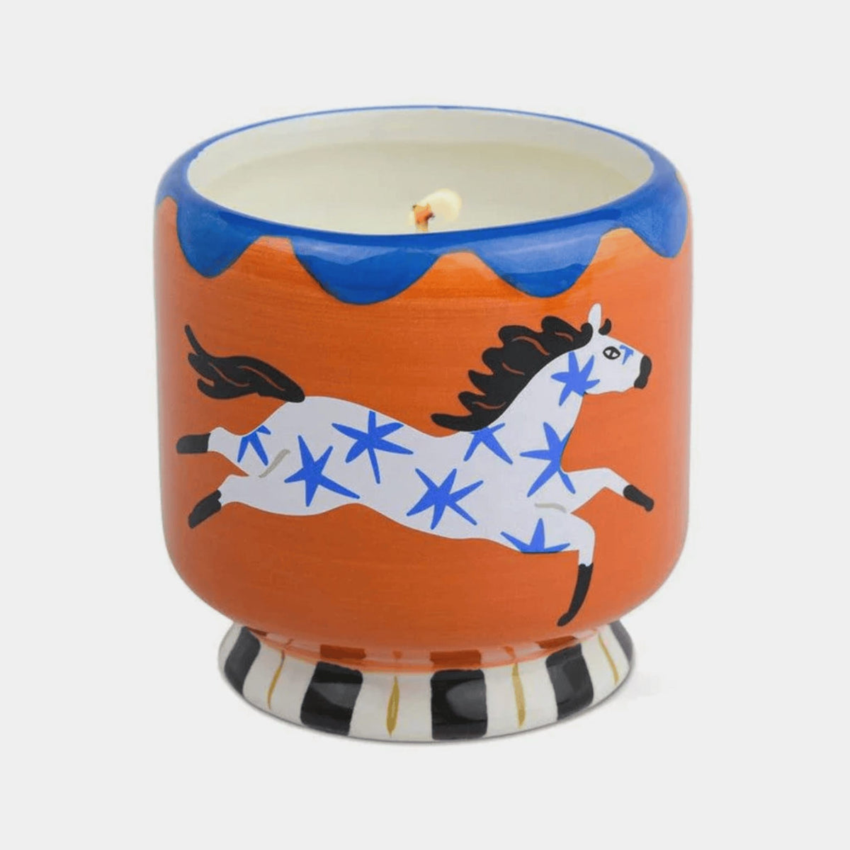 Paddywax Adopo Horse Ceramic Candle 8oz - Seinna Sunset Paddywax Adopo Eye Ceramic Candle 8oz - Incense & Smoke Splash Swimwear