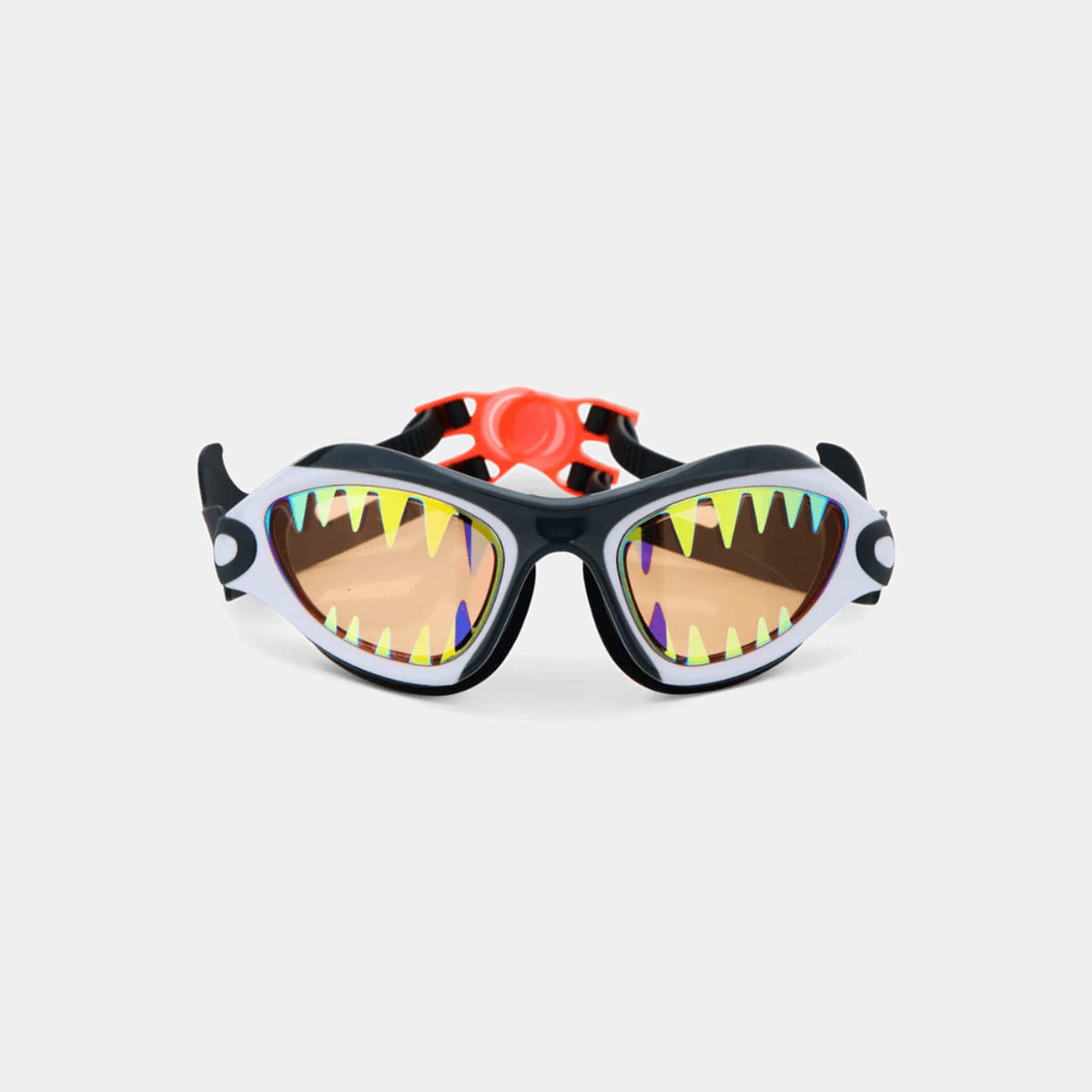 Bling2o Bling2o Megamouth Great White Shark Swim Goggles Bling2o Megamouth Great White Shark Swim Goggles Splash Swimwear 810121612996