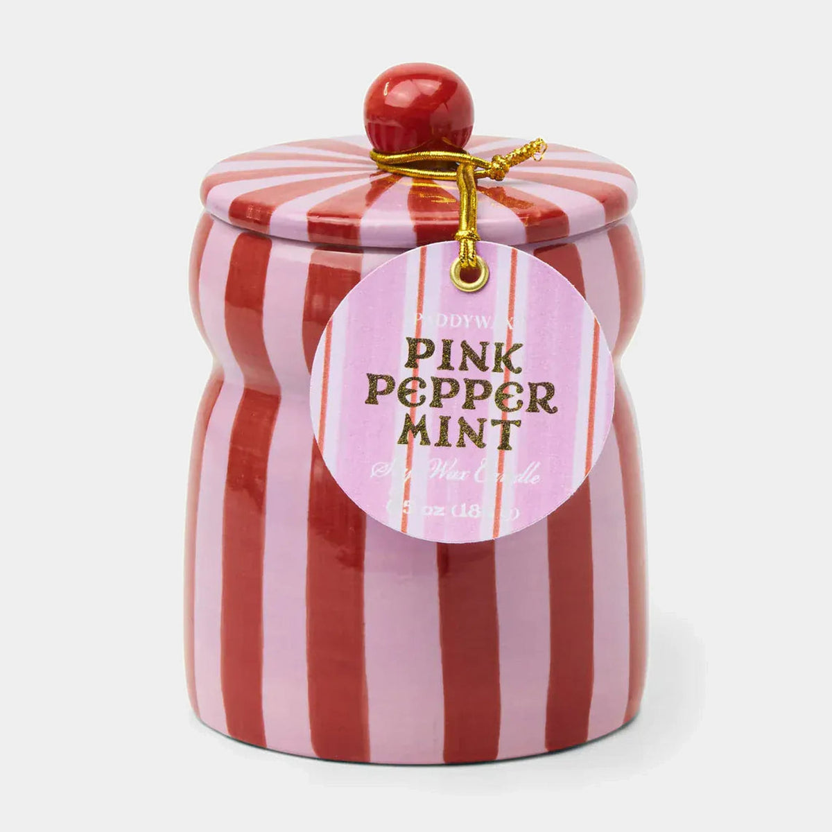 Paddywax Cabana 6.5 oz Candle - Pink Peppermint Paddywax - Cabana 6.5 oz Candle - Pink Peppermint Splash Swimwear Accessories