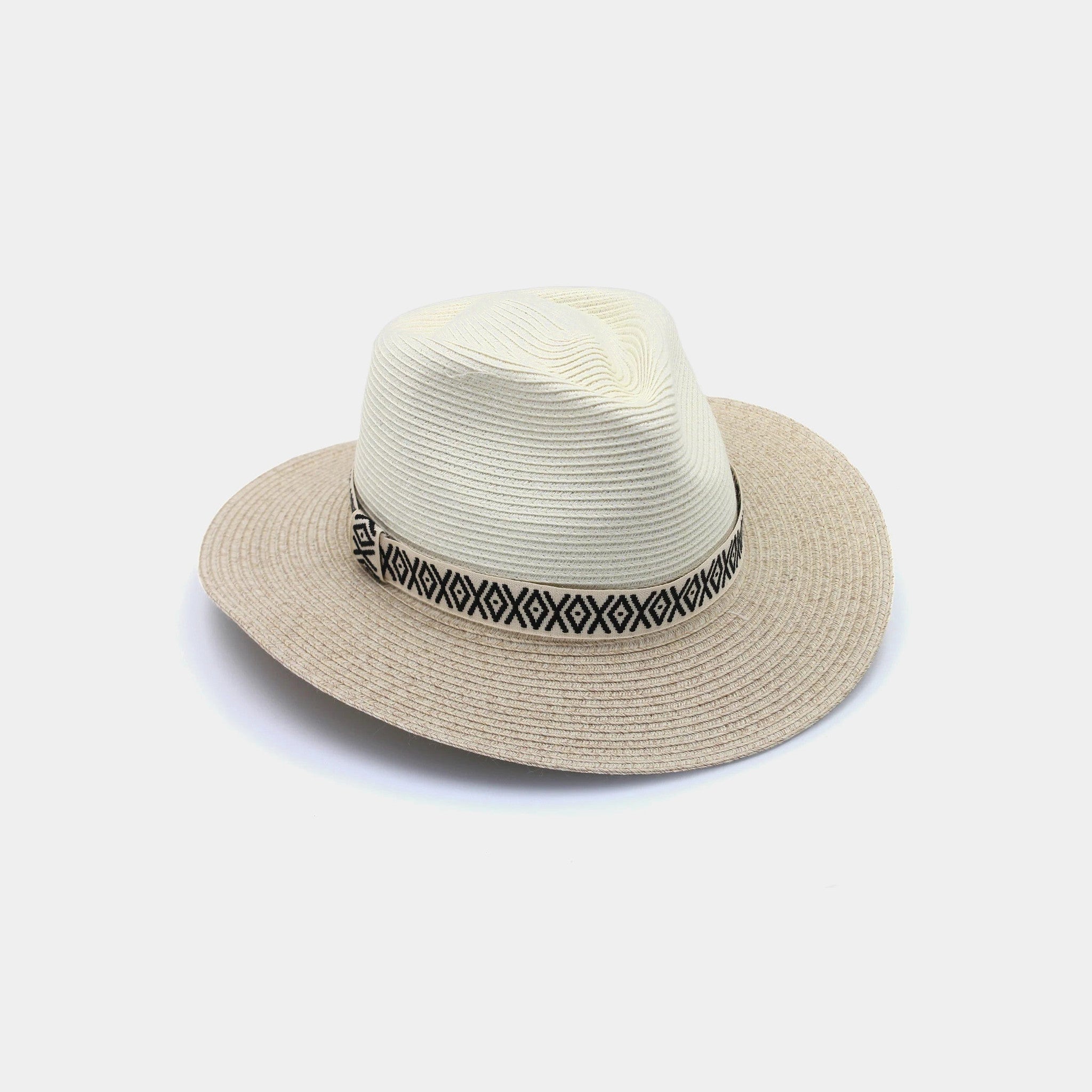 Rigon Headwear Nadia Fedora - Ivory/Mix Camel Rigon Headwear - Nadia Fedora - Ivory/Mix Camel Splash Swimwear Hats