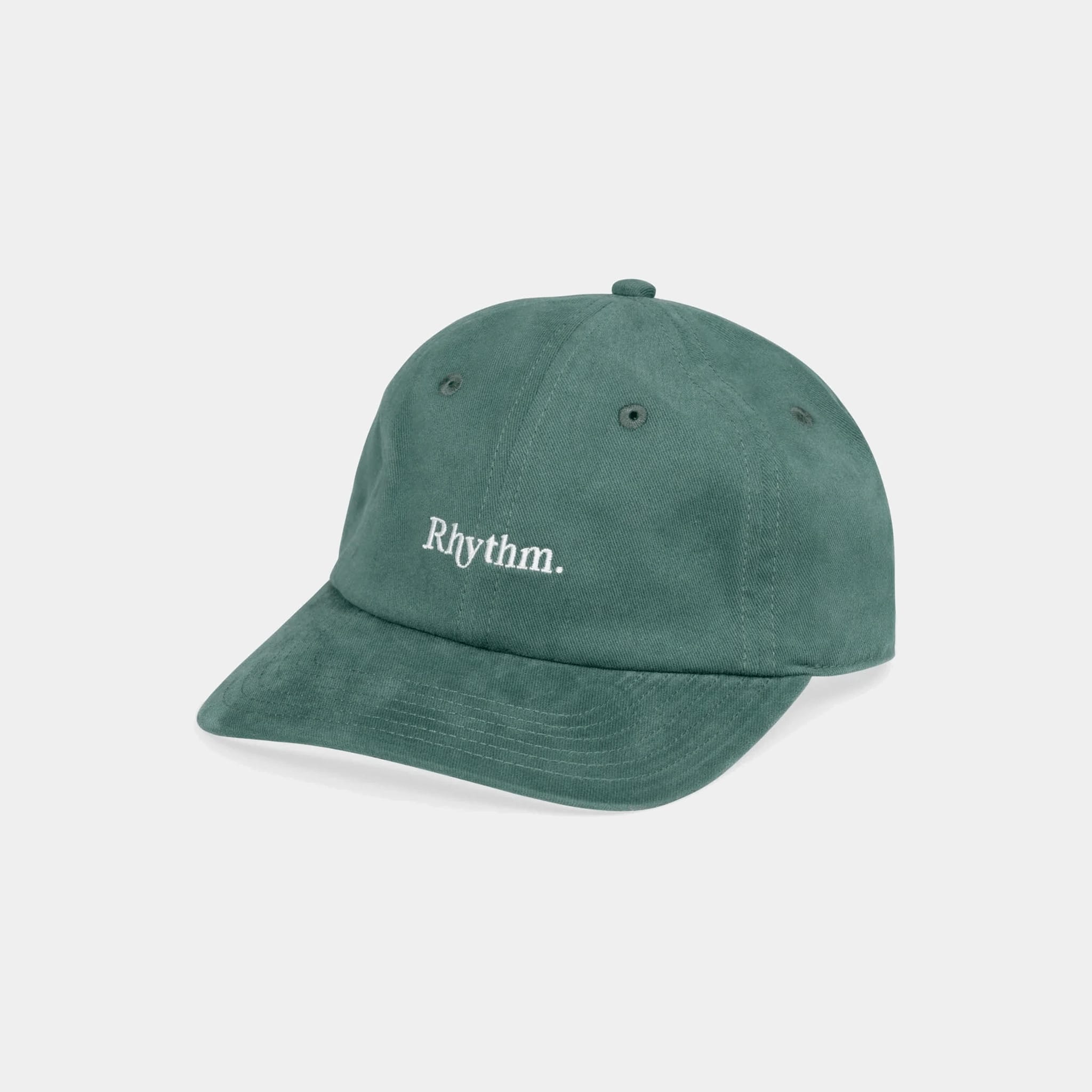 Rhythm Mens Rythm Essential Brushed Twill Cap - Green 1025M-HW01-GRN Rythm Essential Brushed Twill Cap - Green Splash Swimwear Hats O/S