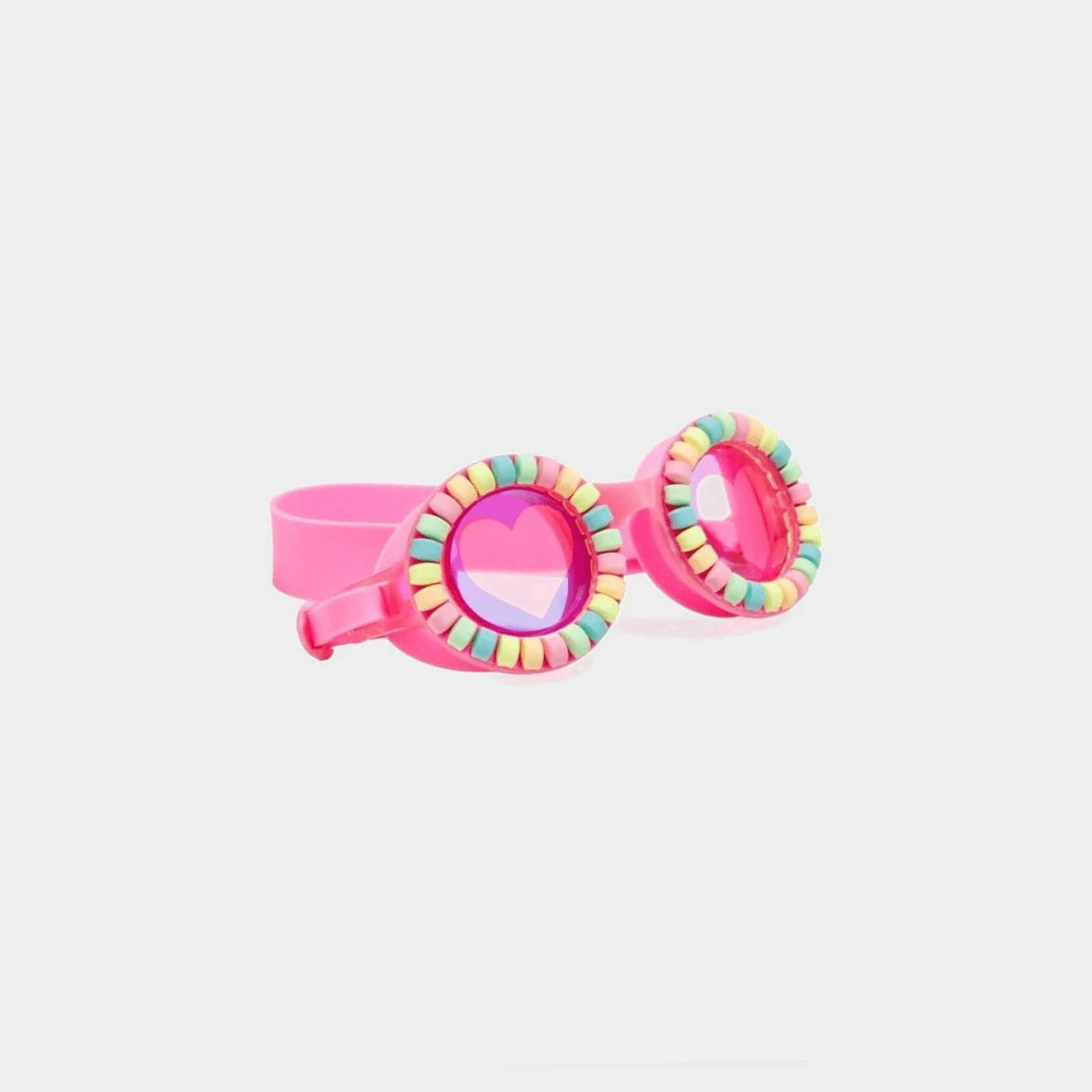 Bling2o Swim Goggles Pool Jewels - Pink Jewels SK-00165 Splash Swimwear Goggles 815329024275