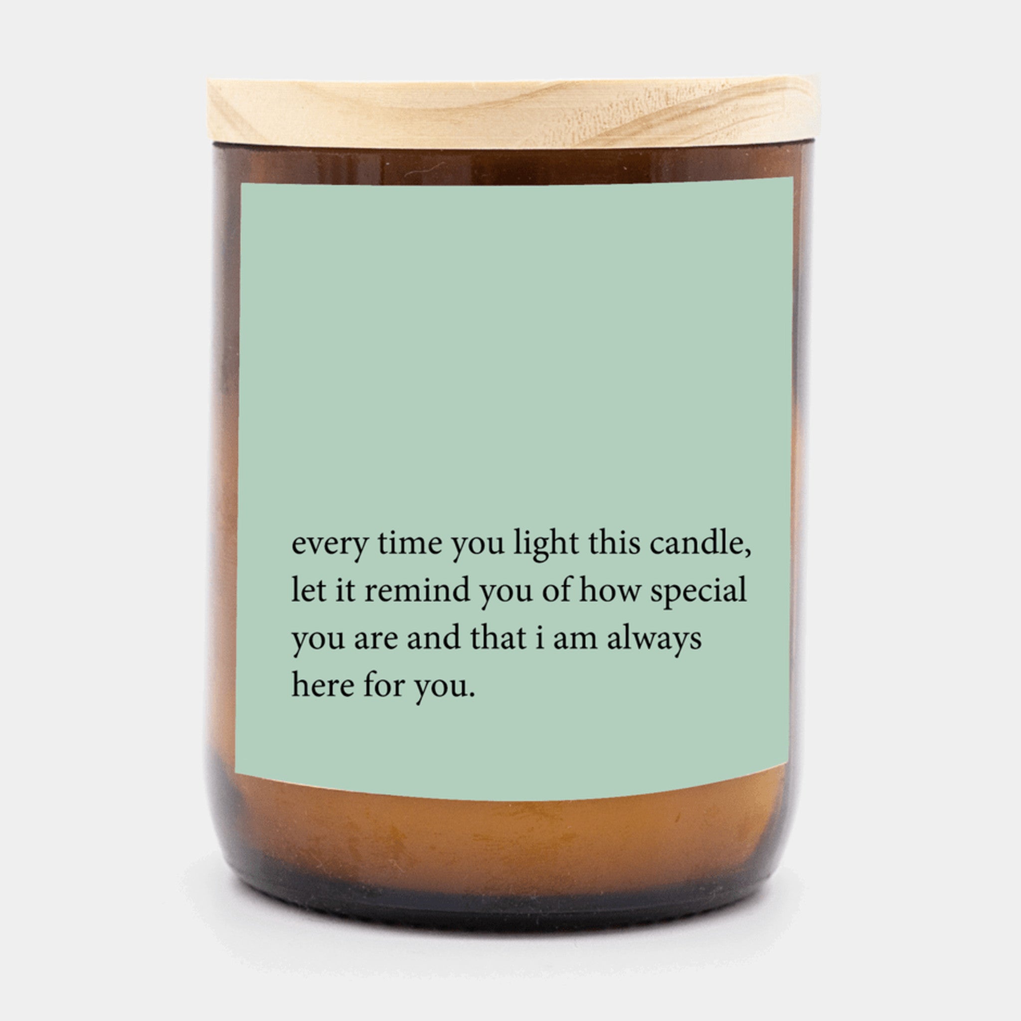 The Commonfolk Heartfelt Quote Candle - Always Here For You TCCH301 Splash Swimwear Health & Beauty 1000010527