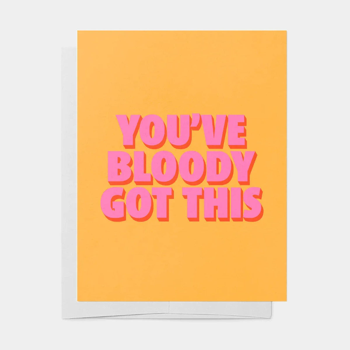 Bad on Paper You've Bloody Got This Greeting Card LEGC001 You've Bloody Got This Greeting Card* Splash Swimwear Accessories LEGC001