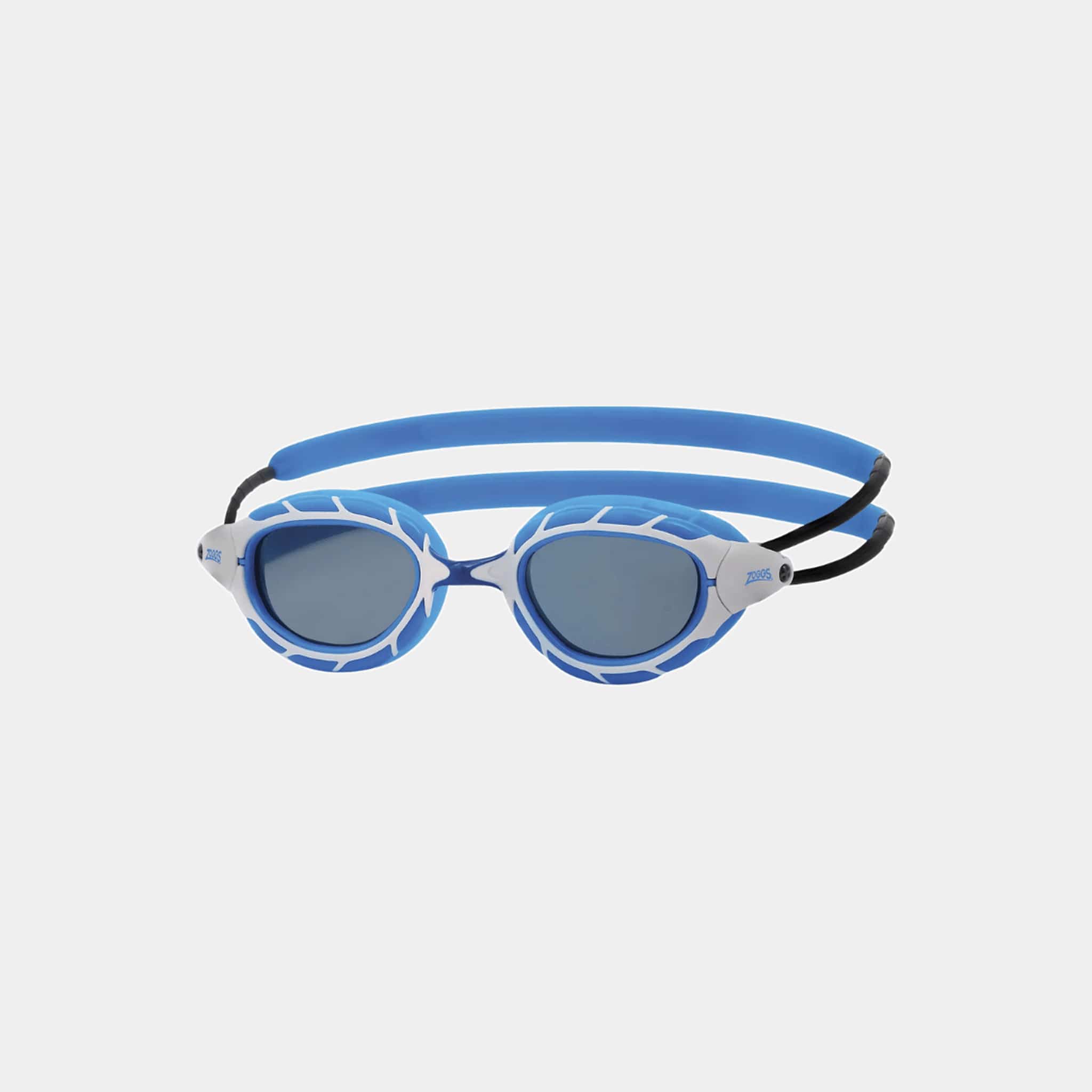 Zoggs Zoggs Predator Goggles - Blue/White Smoke Tint 461037 Zoggs Predator Goggels - Blue/Black/ Smoke Tint | Australia Splash Swimwear Goggles 194151060027