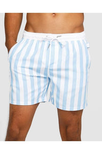 Vacay Swimwear Mens Swim Shorts - Mykonos Vacay Mens Swim Shorts - Mykonos Splash Swimwear Mens