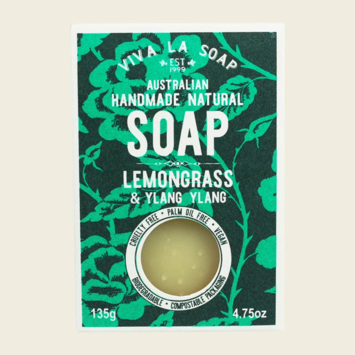 Viva La Body Natural Soap -  Lemongrass & Ylang Ylang Splash Swimwear Health & Beauty 9345151000044