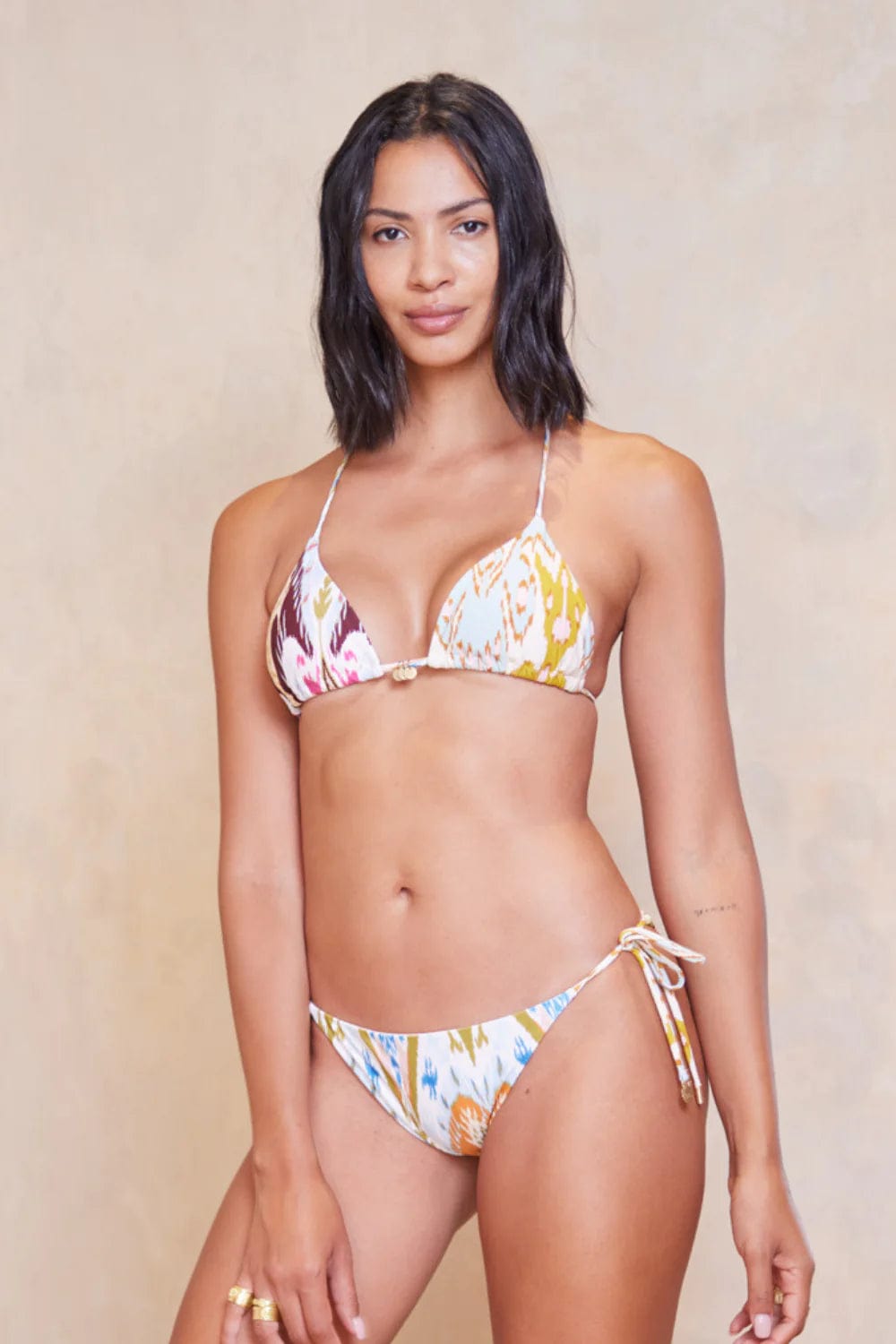 Alita Miranda Bottom - Berry Patchwork - Tigerlily - Splash Swimwear  - bikini bottoms, Sept23, Tigerlily, Womens, womens swim - Splash Swimwear 