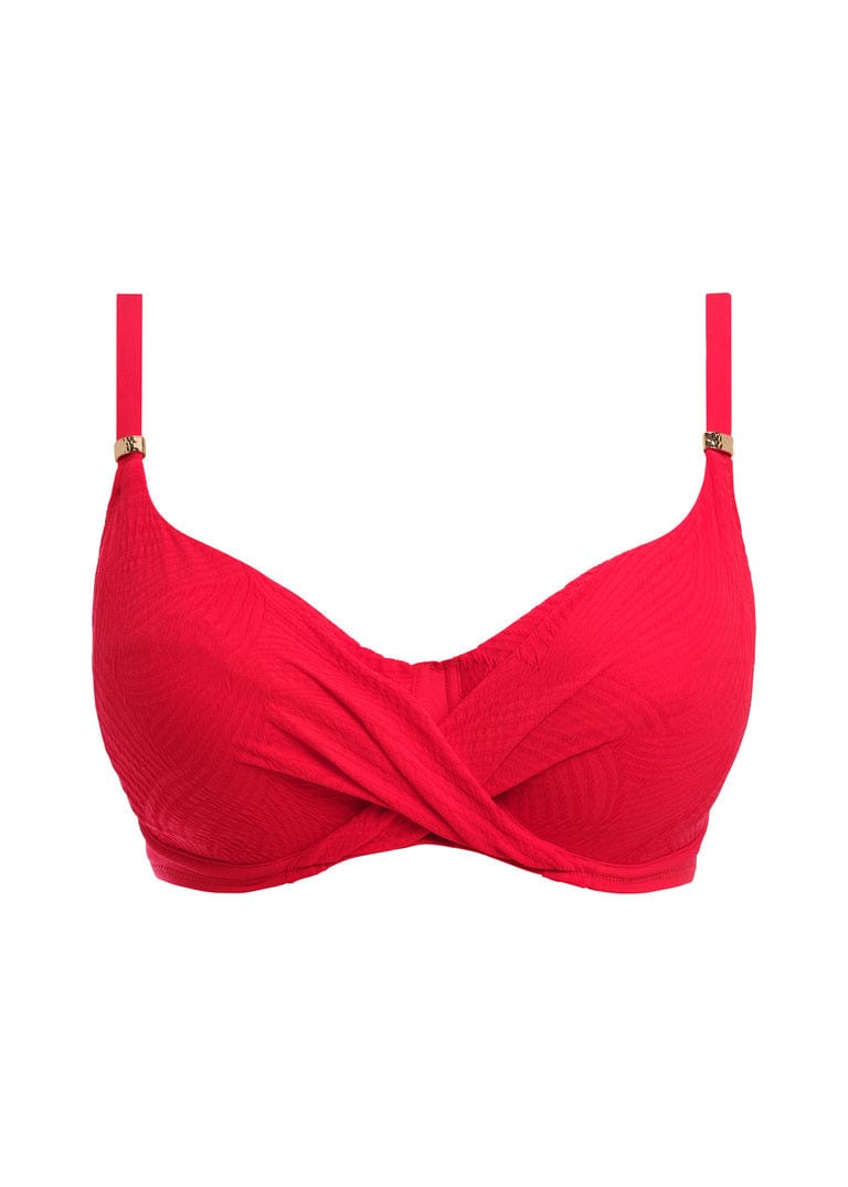 Wacoal Fantasie Ottawa UW Full Cup Bikini Top - Red Fantasie Ottawa UW Full Cup Bikini Top - Red Splash Swimwear Bikini Tops