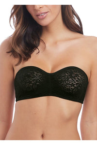 Wacoal Lingerie WA854205BLK Black / 10B Halo Lace Strapless Bra