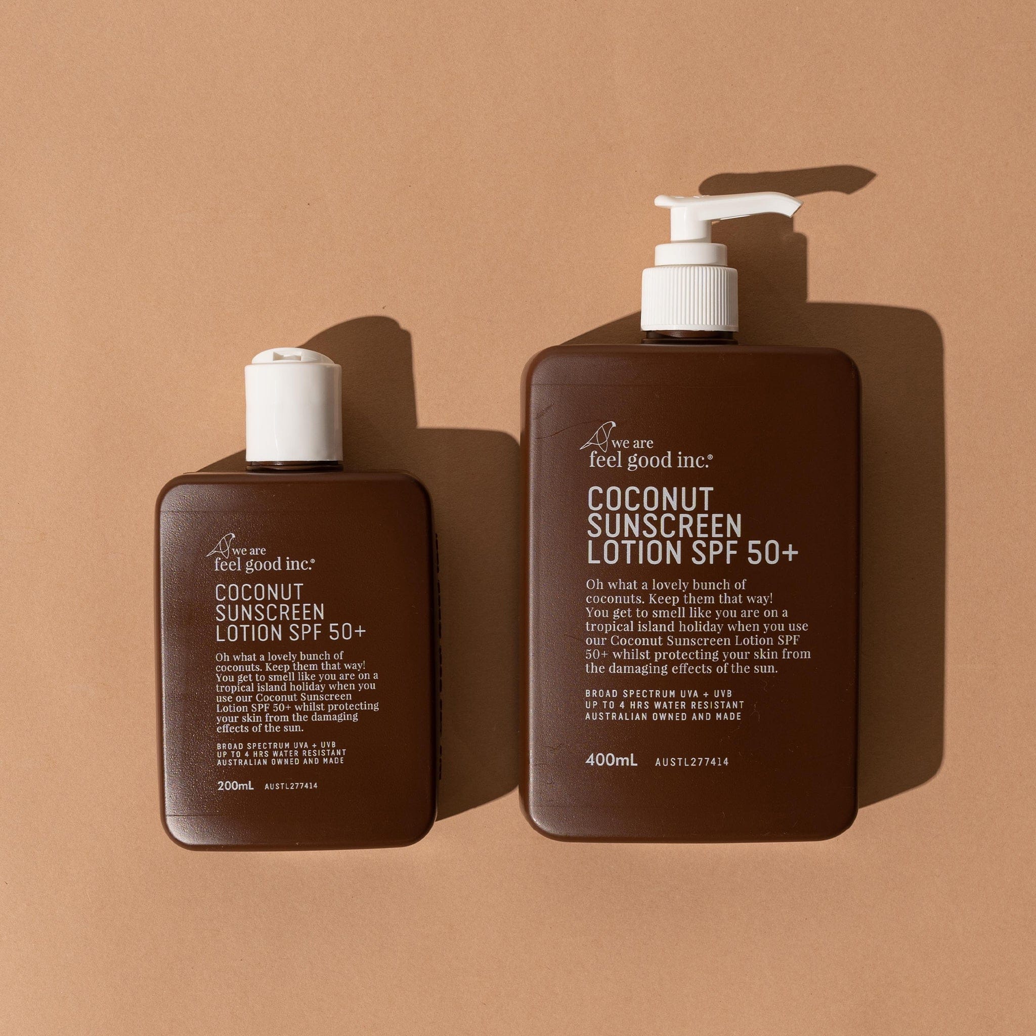 We Are Feel Good Inc. Coconut Sunscreen SPF50+ (75ml Traveller) 53114741013652 Coconut Sunscreen SPF50+ (75ml Traveller) Splash Swimwear Health & Beauty 9359702000667