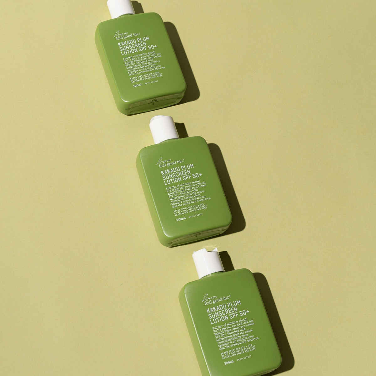 We Are Feel Good Inc. Kakadu Plum Sunscreen SPF50+ (200ml) FGKPSPF200 Kakadu Plum Sunscreen SPF50+ (200ml) Splash Swimwear Health & Beauty 9359702000193