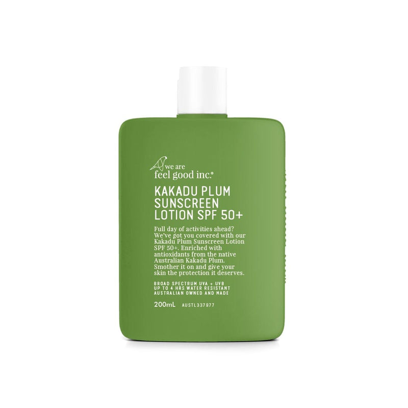 We Are Feel Good Inc. Kakadu Plum Sunscreen SPF50+ (200ml) FGKPSPF400 Splash Swimwear Health & Beauty 9359702000193