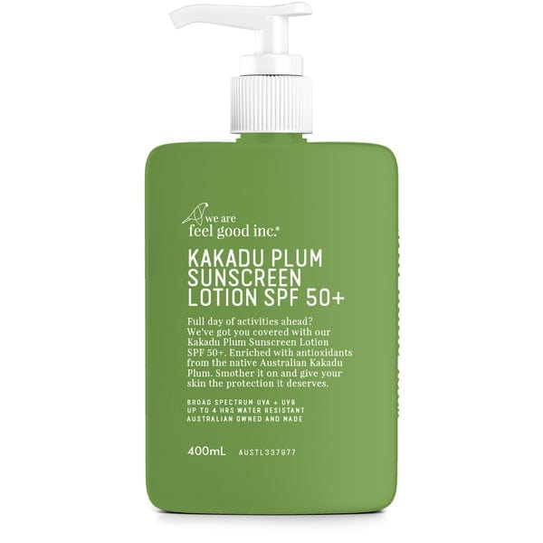 We Are Feel Good Inc. Kakadu Plum Sunscreen SPF50+ (400ml) Splash Swimwear Health & Beauty 9359702000254