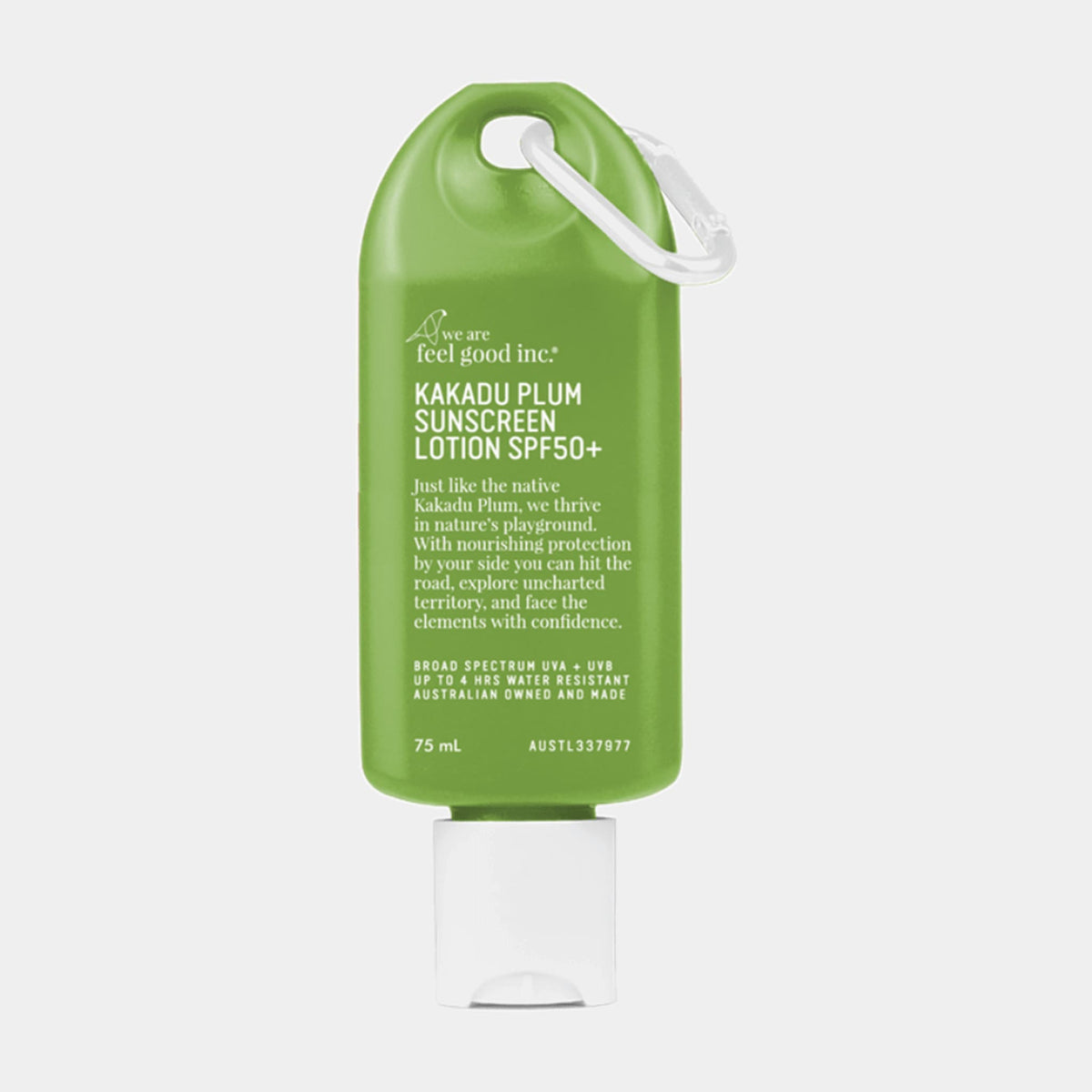 We Are Feel Good Inc. Kakadu Plum Sunscreen SPF50+ (75ml Traveller) 30131431013913 Kakadu Plum Sunscreen SPF50+ (75ml Traveller) Splash Swimwear Health & Beauty 9359702000674