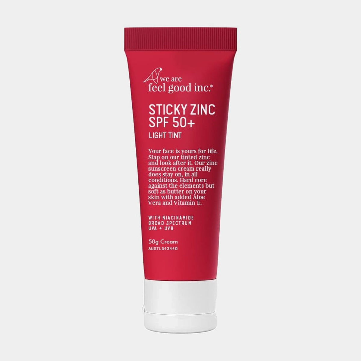 We Are Feel Good Inc. Sticky Zinc SPF50+ Sticky Zinc SPF50+ Splash Swimwear Health & Beauty